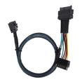 thumbnail image 3 of Dioche Mini SAS Cable SFF8643 To SFF8639 15pin 12GB/s Server Connector HDD Adapter, 3 of 8