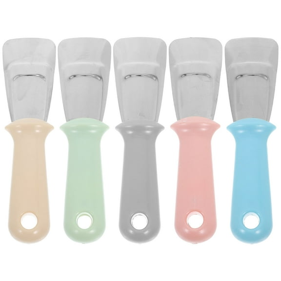 Tineasur Freezer Ice Scraper Multipurpose Tool Stainless Steel ABS for Kitchen Frost Removal 5Pcs