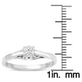 thumbnail image 5 of SuperJeweler Diamond Solitaire Promise Ring In White Gold For Women, 5 of 6