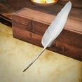 thumbnail image 6 of Goose Feather Quill Writing Pen Fancy Wedding Pens for Formal Invitations or Journaling, 6 of 7