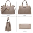 thumbnail image 3 of Bolso Dasein, cartera con asa en la parte superior, de piel vegana, 3 of 6