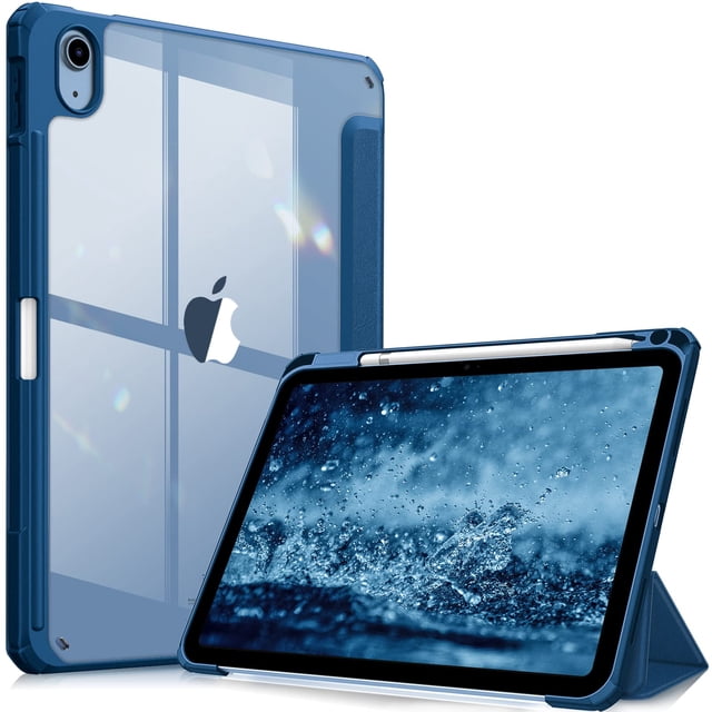 Funda FINTIE Hybrid Slim para iPad 11.ª generación de 11 pulgadas, color azul marino