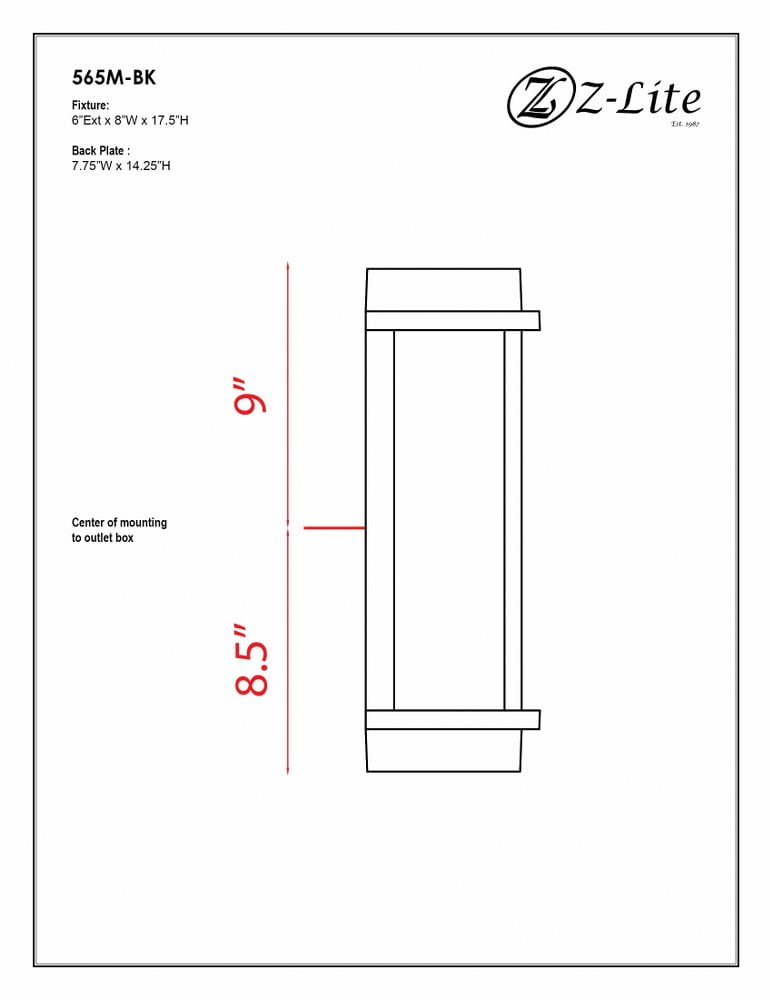 Fallow 1 Light Outdoor Wall Sconce