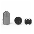 thumbnail image 1 of Door Lock, Smart Door Lock Digital Password Bluetooth-compatible Intelligent Sticker Installation Tuya Smart Electronic Door Lock ,Easy to Install, 1 of 7