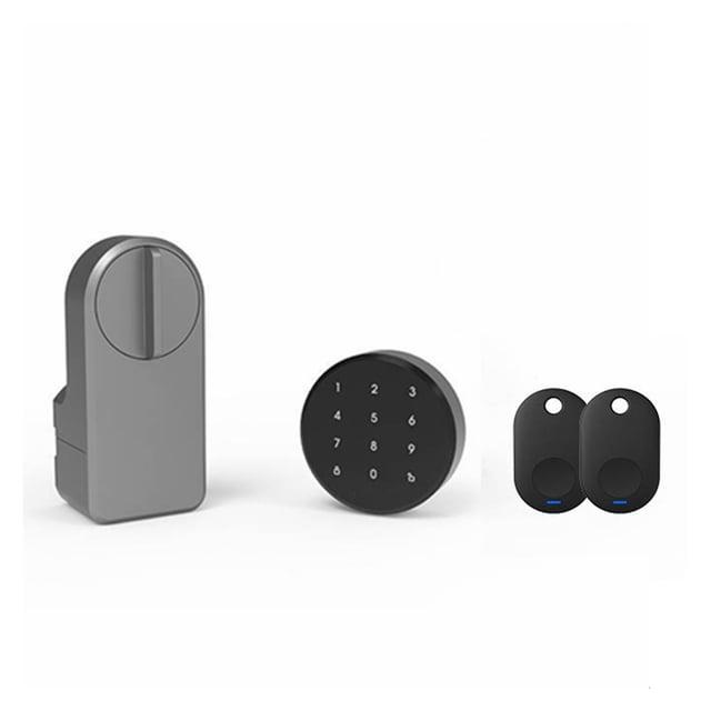 Door Lock, Smart Door Lock Digital Password Bluetooth-compatible Intelligent Sticker Installation Tuya Smart Electronic Door Lock ,Easy to Install