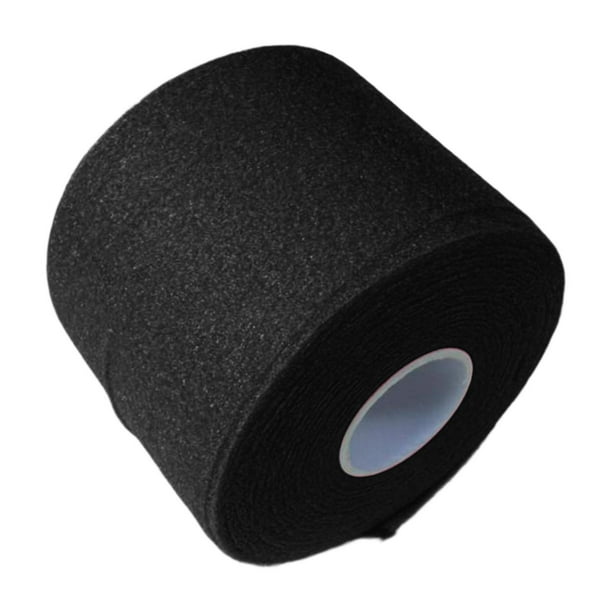 Cojín de agarre de bádminton de 22 yardas que absorbe el sudor para el mango de la raqueta antideslizante Negro