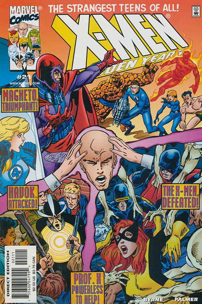 Cover of X-Men The Hidden Years #21