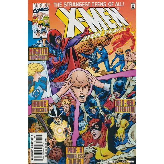 X-Men: The Hidden Years #21 VF ; Marvel Comic Book