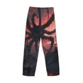 thumbnail image 6 of Balery Giant Monster Over City print Men's Pajama Pants,Ultra Lightweight Pjs,Lounge Pant-Medium, 6 of 9