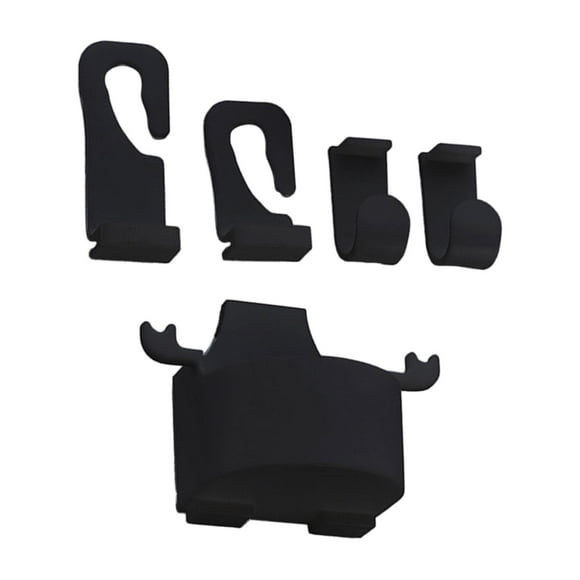 Multifunctional Car Water Cup Holder Hook Back Seats Headrest Hanger Hook Black