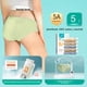 thumbnail image 3 of Ropa interior desechable Yishi de algodón puro para mujer, pantalones cortos antibacterianos de cintura alta, perfectos para mujeres embarazadas, viajes posparto, 3 of 5