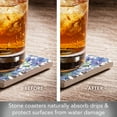 thumbnail image 6 of Thirstystone Beautiful Hydrangea 4-Pack Tumbled Tile Coasters, 6 of 7