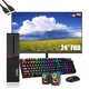 thumbnail image 1 of Lenovo ThinkCentre M700 SFF computadora de Escritorio with 24 Inch Monitor, 6th Gen Dual Core i3-6100, 16GB DDR4 RAM 960GB SSD, VGA, DP, Teclado y ratón, WiFi, BT, Windows 10 Pro (reacondicionado), 1 of 5