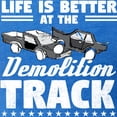 thumbnail image 3 of CafePress - Demo Derby Life Is Better At Demolition Tr T Shirt - Mens Football Shirt, 3 of 4