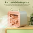 thumbnail image 4 of Ventilador de escritorio con ventilador de aire acondicionado de 3 velocidades para mujeres o hombres oficina hogar dormitorio Hugtrwg Para estrenar, 4 of 9