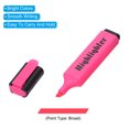 thumbnail image 4 of Unique Bargains Highlighter, Broad Point, Pink, 10 Count, 10 Pack, 4 of 6
