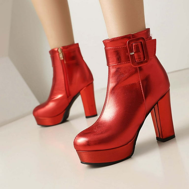 Sock Boots Block Heel The Fix Ladies Boots Size Wild Diva Vivian