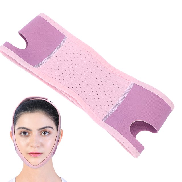 V Línea Atring Cinto de Apartamento, Correa del Sin Pedita Facial Cómodo para Usar y Amigable para la Piel para Dormir