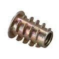 thumbnail image 5 of 20 pieces M6x 15mm hexagon socket screw thread insert nut for wood, 5 of 8