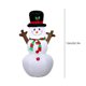 thumbnail image 2 of Adorno de muñeco de nieve iluminado inflable, muñeco de nieve divertido, decoración de muñecas, regalos de Año Nuevo, 2 of 9