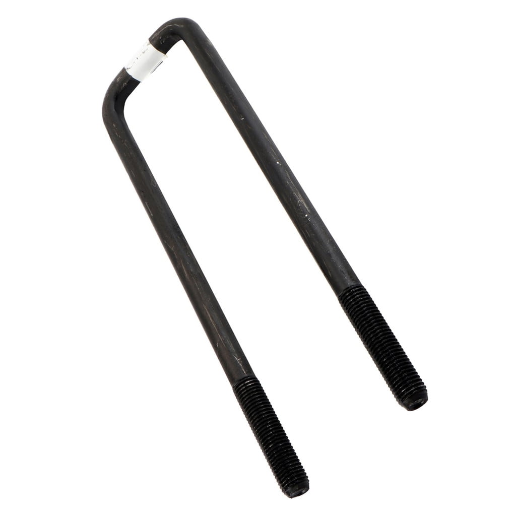 KarParts360 For GMC Savana 4500 2009-2023 Leaf Spring U-Bolt Rear | Steel | Black | 2.579 Inches Inside Width 11.614 Inches Inside Length 16 Millimeters Thread Diameter