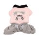thumbnail image 1 of Dog Winter Clothes Plush Warm Thick 4 Legged Cute Pet Cold Weather Outfit for Medium Large Dogs Pink 5XL, 1 of 1