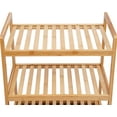 thumbnail image 4 of Bamboo 3-Tier Laundry Sorters 70lbs Laundry Organizer Cabinet, 4 of 7