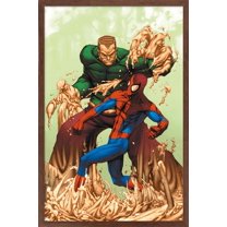 Marvel Comics - Sandman - Marvel Age Spider-Man #17 Wall Poster, 22.375" x 34", Framed