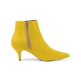 thumbnail image 3 of Unique Bargains Women's Pointed Toe Zip Stiletto Ankle Boots, 3 of 7
