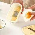 thumbnail image 4 of Moulin à Ail Manuel Râpe à Ail Multifonction Outil avec Poignée Rotative Trancheuse Déchiqueteuse de Légumes pour Oignon Gingembre Fromage Gadgets de Cuisine Préparation des Aliments Acier Inoxydable Nettoyage Facile, 4 of 8