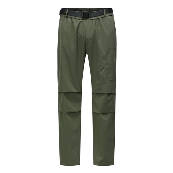Youthup Men's Water-Resistant Cargo Joggers - 5000mm Waterproof Quick-Dry Athletic Pants for Hiking & Outdoor Activities