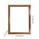 thumbnail image 3 of Marco de Fotos de Madera Ligero para Colgar En La Pared o En El Escritorio, Ideal para Decoración de Oficina y Hogar, de 6 Pulgadas y Diseño Elegante., 3 of 6
