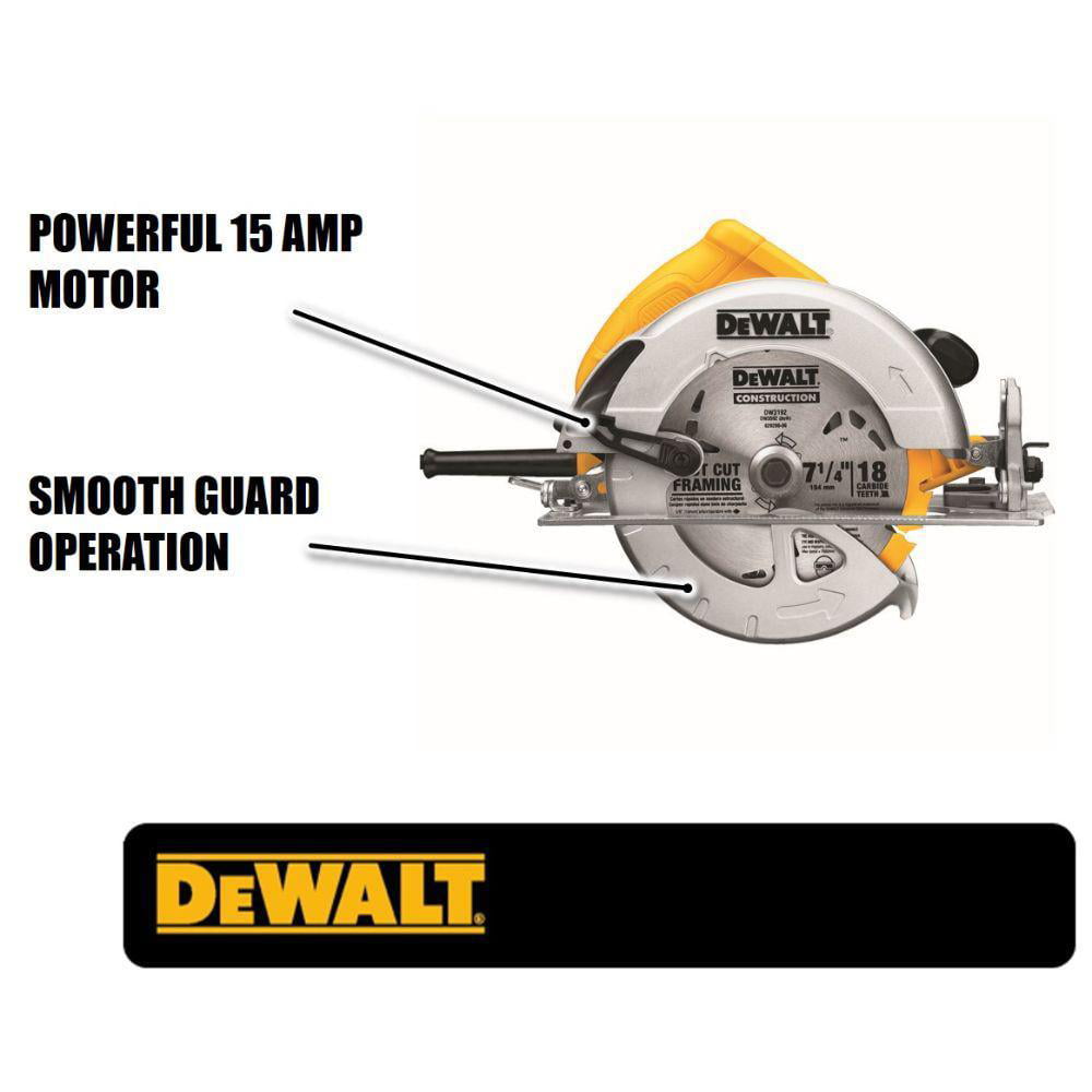Dewalt DWE575 7-1/4 Circular Saw Kit Walmart.com