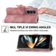 thumbnail image 2 of Funda de piel sintética estilo empresarial para Samsung Fold 4 con tarjetero Lenyard, 2 of 5