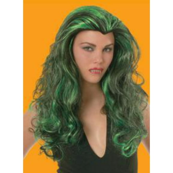 Green Curly Vampire Wig