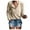 Khaki, variant on Womens Tops Blouses Knit Tunic Loose Long Sleeve Button Up V Neck Shirts for Women Trendy Khaki 2XL