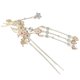 thumbnail image 2 of Long Hair Stick with Dangle Tassel for Bun Style 1 Set Chinese Hair Accessory, 2 of 2
