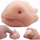 thumbnail image 1 of Pull, stretch & squeeze stress blob fish toy, sensory fish facial expressions, cute anxiety relieving toy, stress reducing anxiety relief., 1 of 5