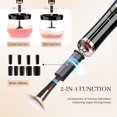 thumbnail image 2 of Limpiador de brochas de maquillaje RICRIS Electric Ultra Fast USB Black, 2 of 7