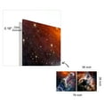 thumbnail image 3 of "The Eagle and Tarantula Nebula" Frameless Free Floating Reverse Printed Tempered Glass Wall Art, 3 of 9