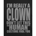 thumbnail image 4 of Halloween Human Clown Costume Mens T Shirt, 4 of 5