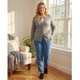 thumbnail image 7 of Turtle Bay New York Women's Classic Button Front Cable Knit Cardigan in Soft Acryllic, 7 of 7