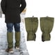 thumbnail image 4 of Polainas Para Piernas, Polainas Para Botas De Nieve Transpirables A Prueba De Arena Para Senderismo Para Escalada ANGGREK Verde militar, 4 of 8