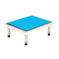 thumbnail image 1 of Vestil Manufacturing AHT-H-1924-SS Support de Compagnon de Travail Réglable en Acier Inoxydable de 19 x 24 Po avec Plate-Forme Ergo-Matting & 44; 10,5-16,5 Po., 1 of 1