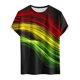 thumbnail image 4 of Tops para hombre, blusas y camisas de manga corta con cuello redondo para hombre Camisa de manga corta estampada para hombre Top/camisa de manga corta con cuello redondo Tops para hombre, 4 of 4