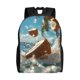 thumbnail image 1 of Fotbe Fresh Coconut Splash Mochila de Viaje para Laptop, Mochila Ejecutiva Delgada y Resistente 15.6", 1 of 8