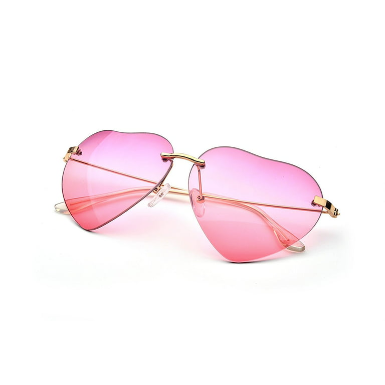 Sunglasses Womens Heart Shape Festival Lolita Style Fancy Party Eyewear  Glasses