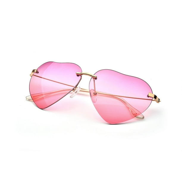 red fade sunglasses