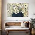 thumbnail image 3 of Elephant Stock White Blossom Study I Wall Art - Horizontal Canvas Wall Art - Living Room Wall Decor - Floral And Botanical Canvas - Blue And Yellow Decor By Samuel Dixon - 48" x 32", 3 of 8