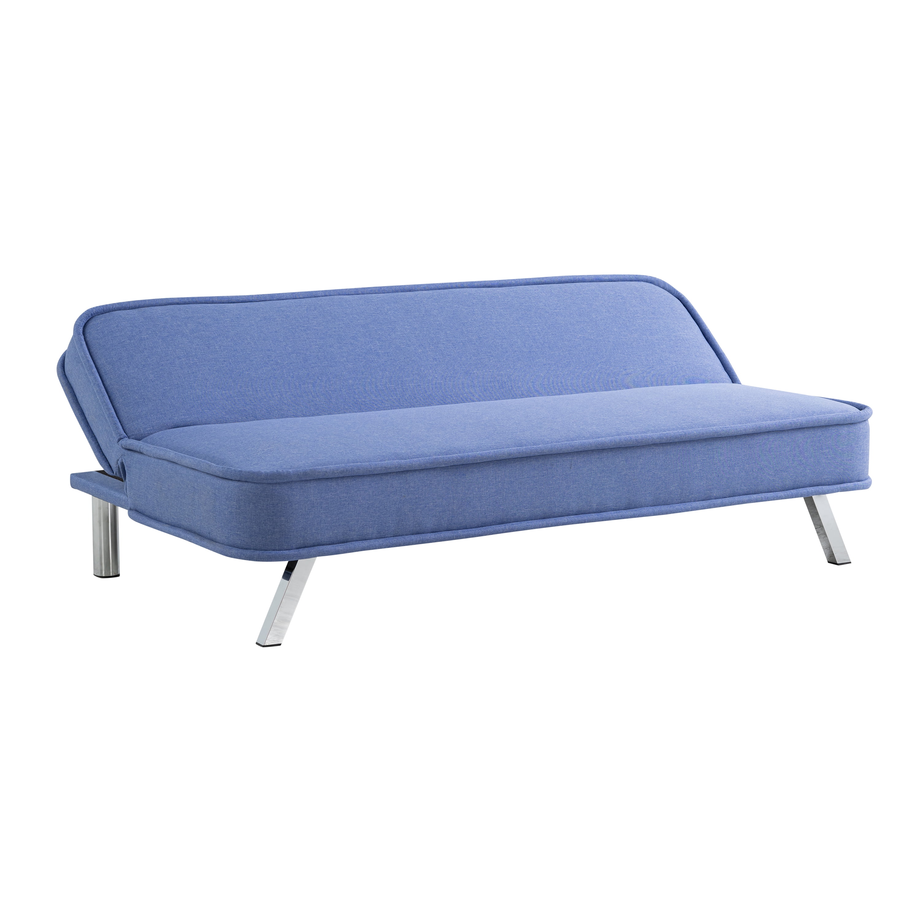 Serta Toronto Modern Convertible Sofa, Blue Woven Fabric